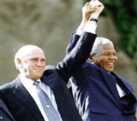 Record of Understanding is agreed to by the SA government and the ANC