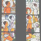 Pope Paul VI proclaims 22 new African saints. The saints, known as the Blessed Martyrs of Uganda, were a group of converts who were persecuted and martyred from 1885