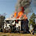house burning