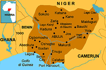 nigeria map