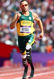 Oscar Pistorius South African sprint runner is born