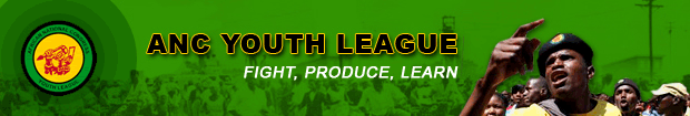 African National Congress Youth League (ANCYL) banner