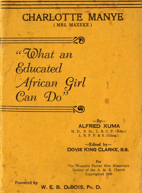 What an Educated African Girl Can Do - Alfred Xuma