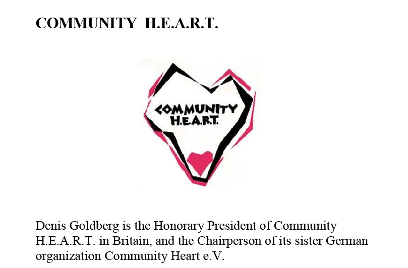 Chapter 26 Community H.E.A.R.T. by Denis Goldberg