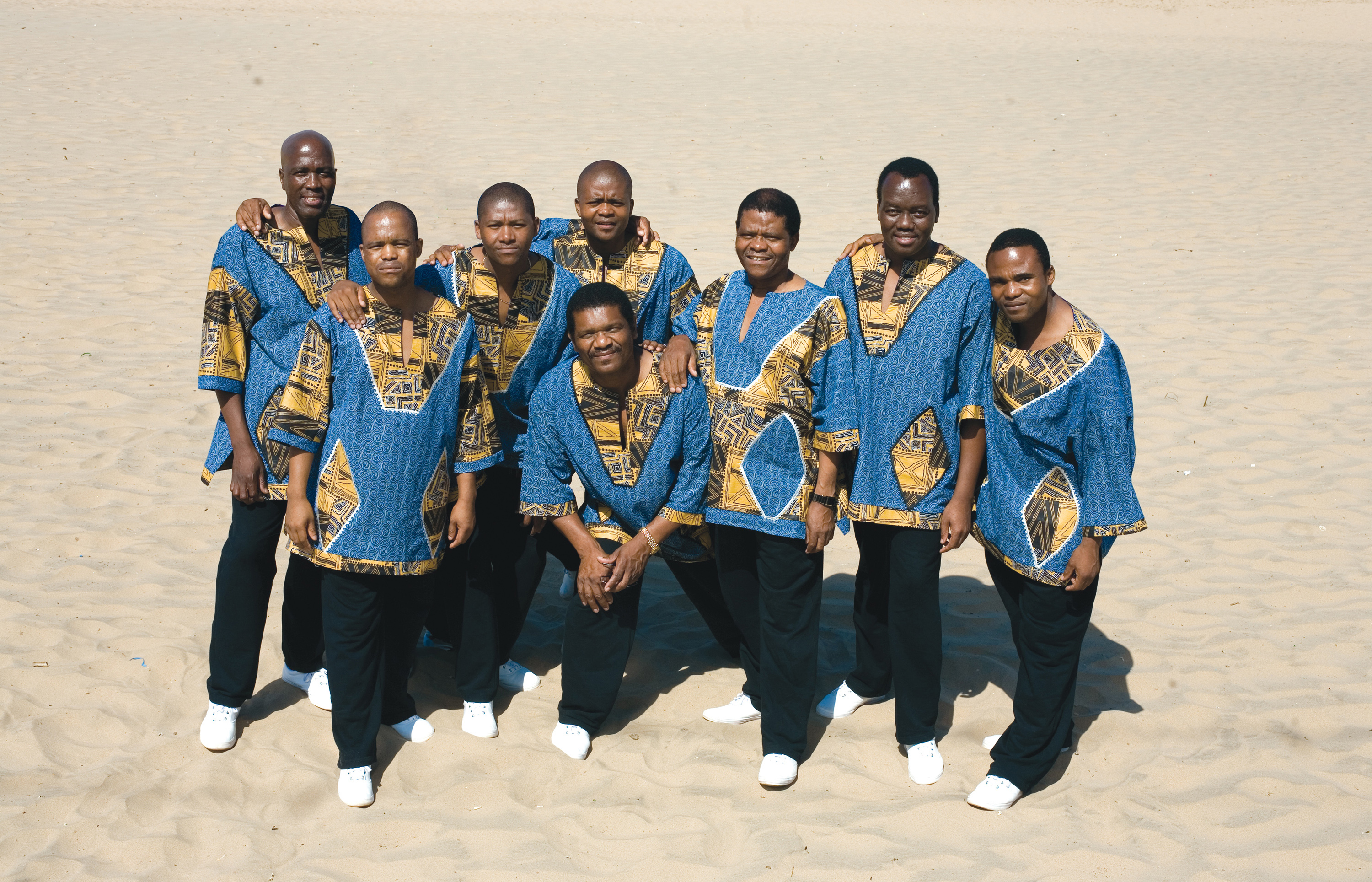 Ladysmith Black Mambazo, male choral group, win a Grammy Award