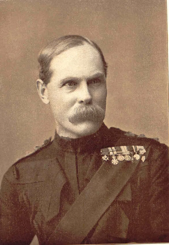 Anglo-Boer War 2: Lord Methuen, British general, destroys the village of Schweizer-Reneke