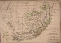 Map of the Union of South Africa with recommendations by the Beaumont Commission, 1916. Click map to enlarge.