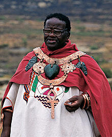 Vusamazulu Credo Mutwa portrait