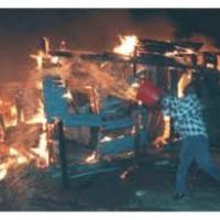 Joe Slovo Settlement on fire
