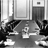 Oliver Tambo meets with Mikhail Gorbachev