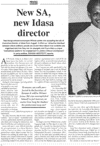 New SA, new IDASA director