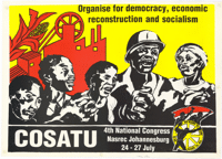 COSATU 4th National Congress South African History Online