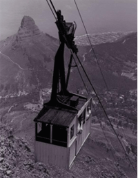 The Table Mountain cableway, one of the biggest tourist attractions in Cape Town, is inaugurated