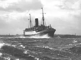 British troopship wrecked – 372 drown