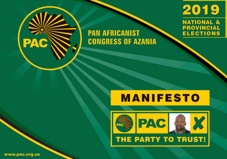 Manifesto of the Pan Afrcanist Congress of Azania South African