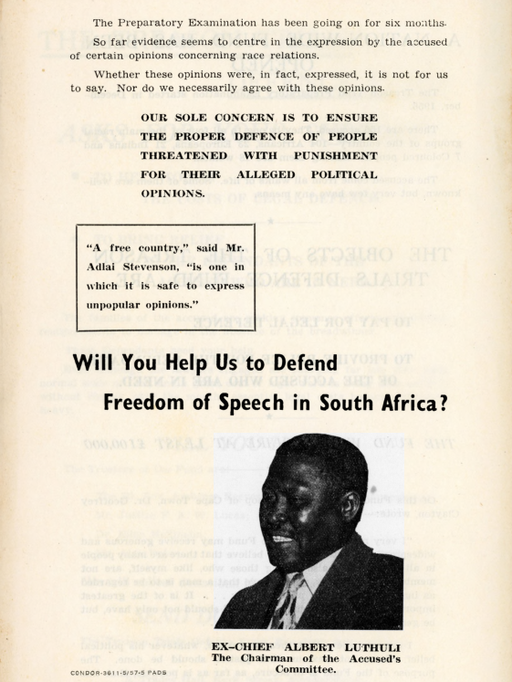 Will you Help us to Defend Freedom of Speech in South Africa?