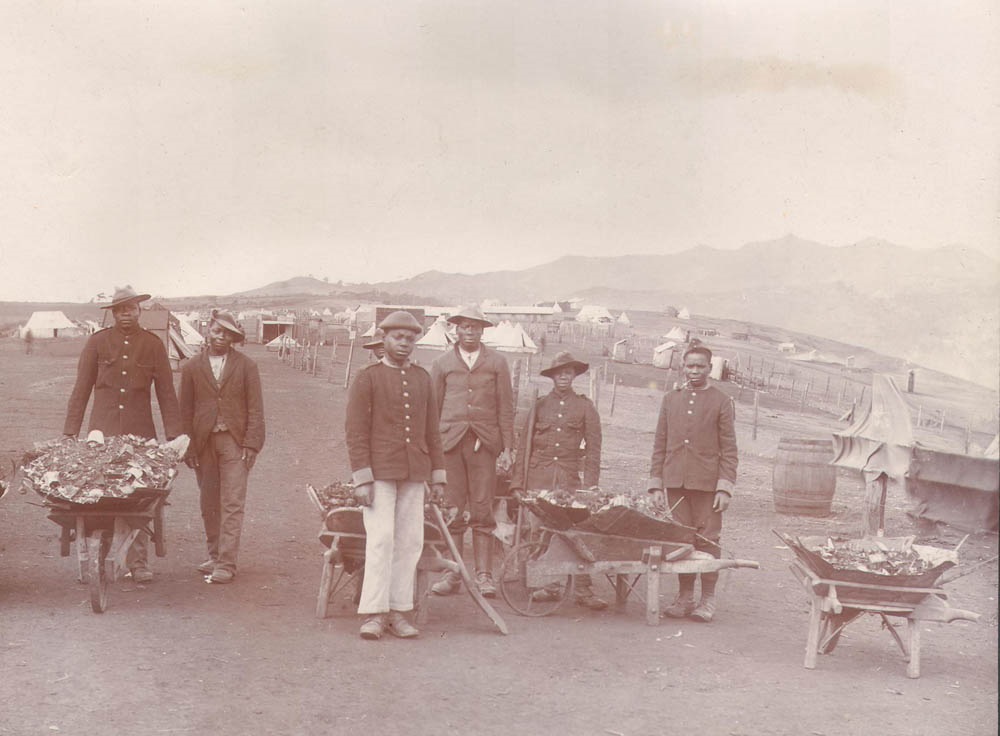 British establish first ‘refugee’ camps during the South African War
