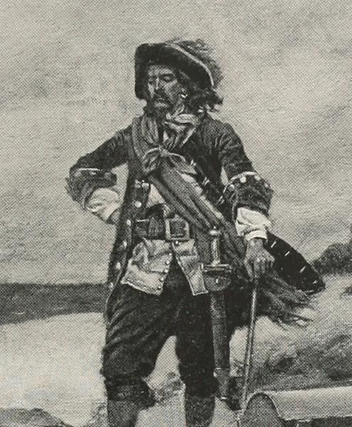 Notorious Pirate, Captain William Kidd, is reportedly sighted off the coast of Cape Town