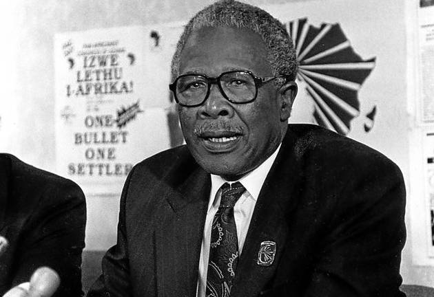 Clarence Makwetu announces the PAC’s suspension of its armed struggle
