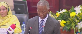 Thabo Mbeki addressed the Pan African Parliament held in Midrand