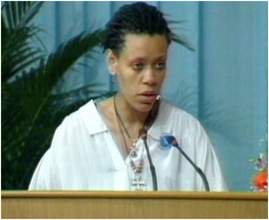 Beverly Palesa Ditsie is the first out lesbian woman to address the United Nations about LGBT rights