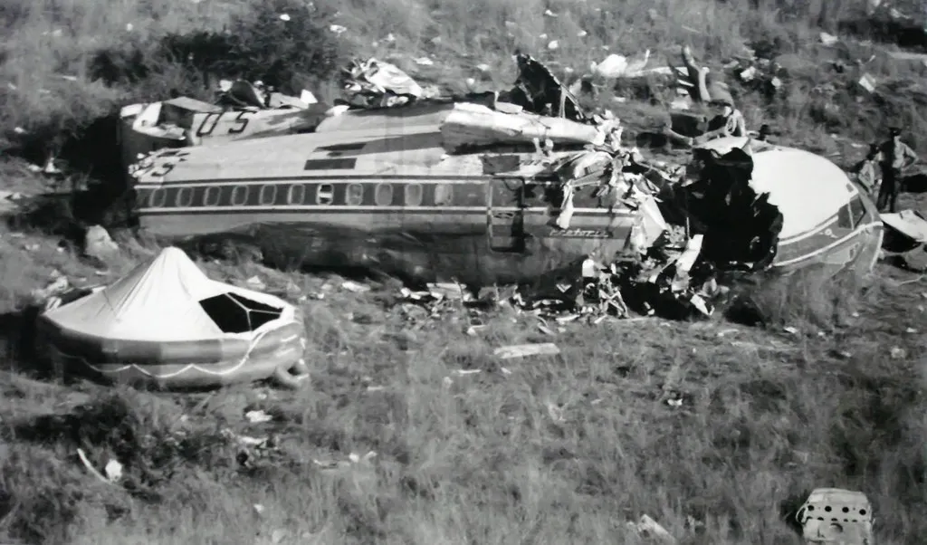 SA Boeing 707 crashes in Namibia