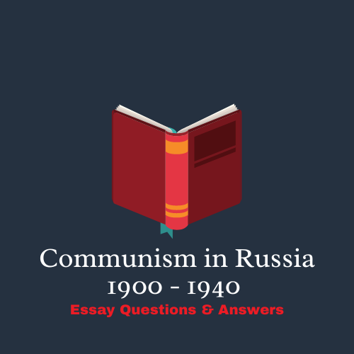 History Classroom Grade 11 Topic 1 Communism in Russia from 1900 to