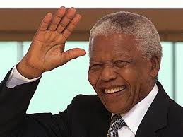 Nelson Mandela says “thank you” to the world
