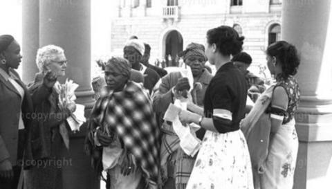 Women S March 9 August 1956 South African History Online