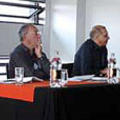 Professor David Everatt; Dr Ben Turok; Omar Badsha & Dr Sumangala Damodaran from India