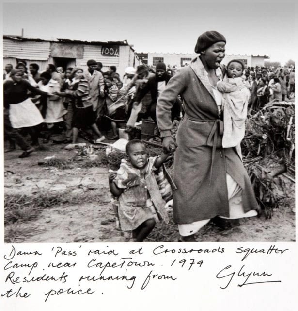 Crossroads squatter camp, 1979 (Photo: Glynn Griffiths)