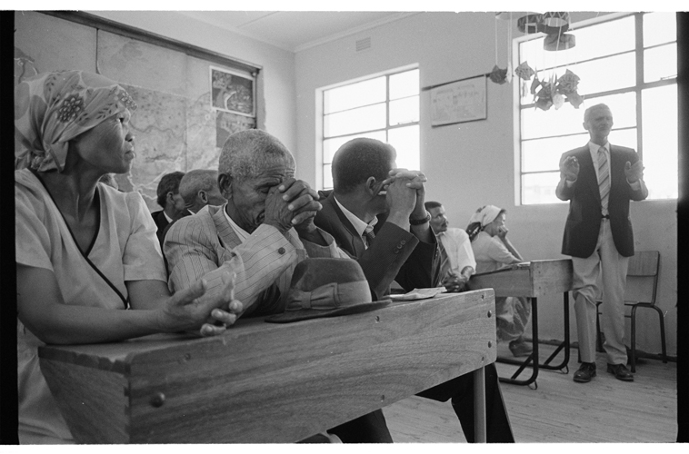 Community meeting, Kuboes, Namaqualand