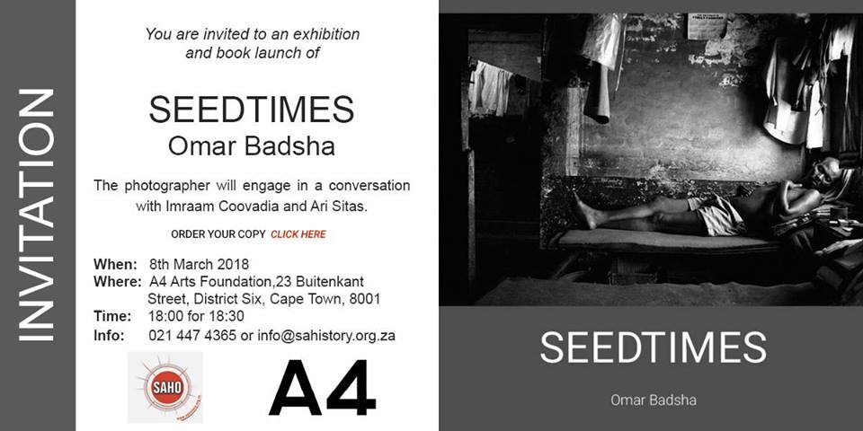 Seedtimes Exhibition and Book Launch