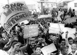 Protests against Afrikaans language in Black schools