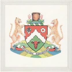 Transkei coat of arms at the time of independence
