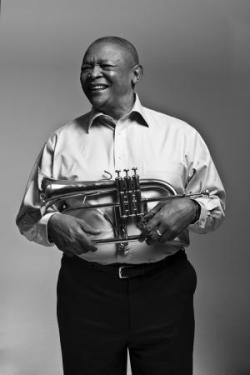The jazz veteran Hugh Masekela