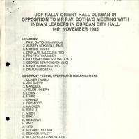  UDF Rally Orient Hall image