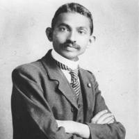 Mahatma Gandhi as a lawyer in South Africa circa 1905