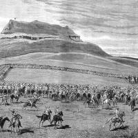The battle of Majuba hill
