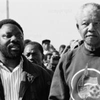 Cyril Ramaphosa and Nelson Mandela march through Soweto