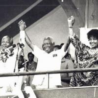Julius Nyerere, Mandela and Winnie at Dar es Salaam