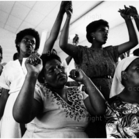 Workers in Ceres, Western Cape protesting on May Day 1988