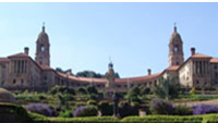 The corner stone of the Union Buildings in Pretoria is laid