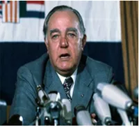 Prime Minister B.J. Vorster predicts South Africa will become leading state in the Southern Africa