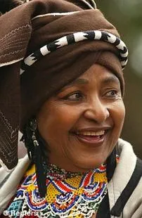 Winnie Mandela at Johannesburg Magistrate’s court